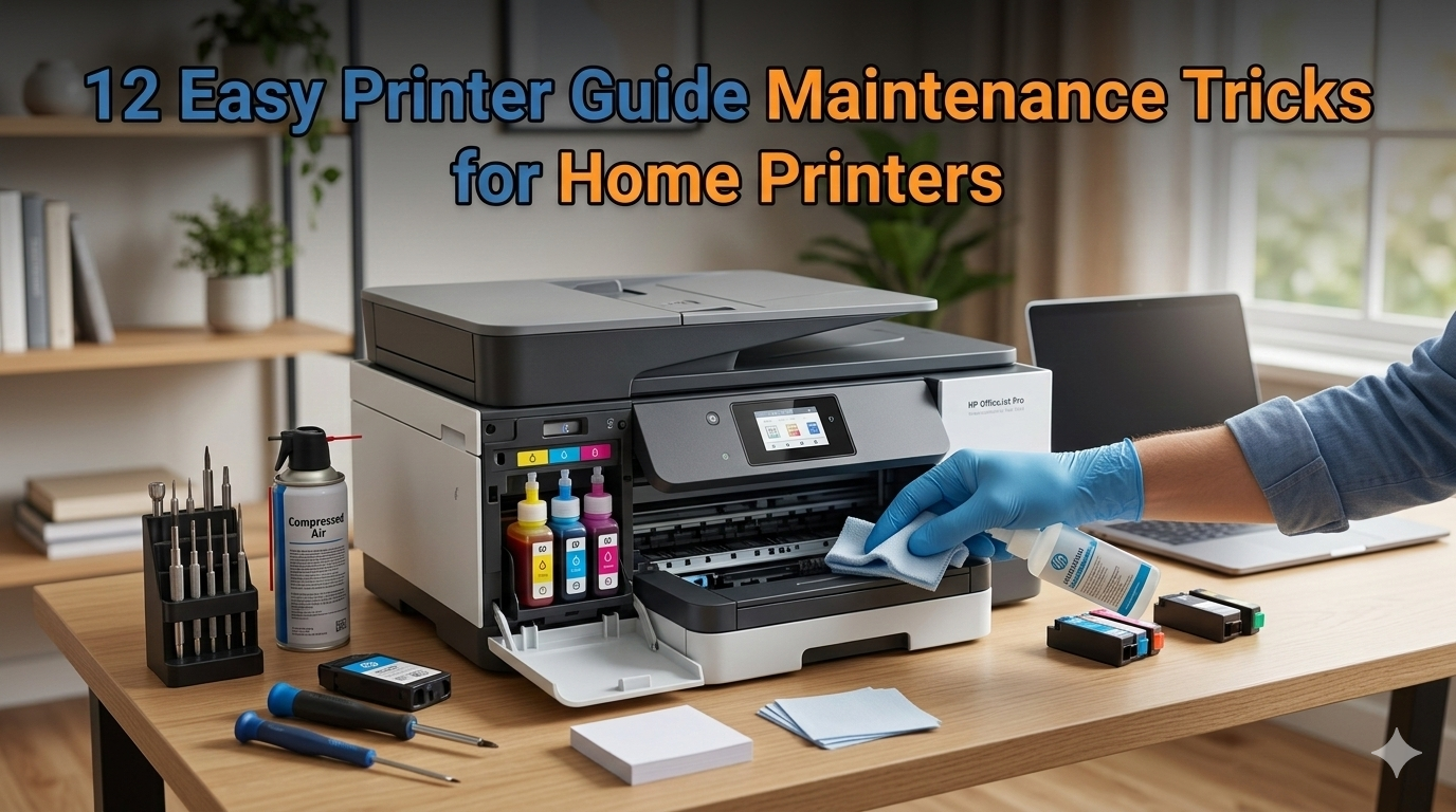 12 Easy Printer Guide Maintenance Tricks for Home Printers