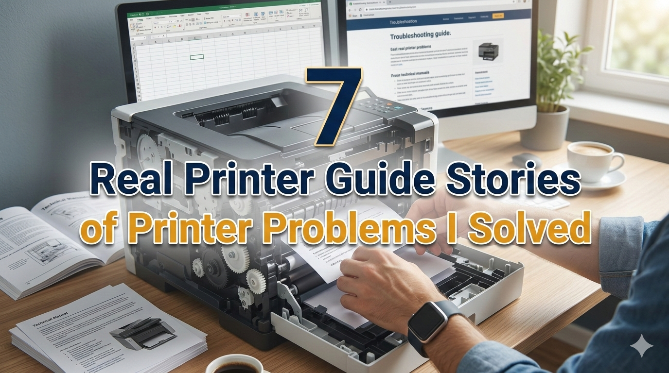 7 Real Printer Guide Stories of Printer Problems I Solved