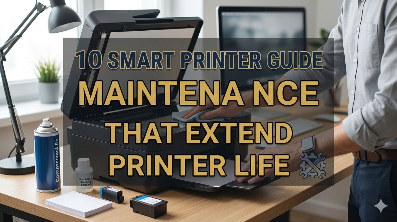 10 Smart Printer Guide Maintenance Habits That Extend Printer Life