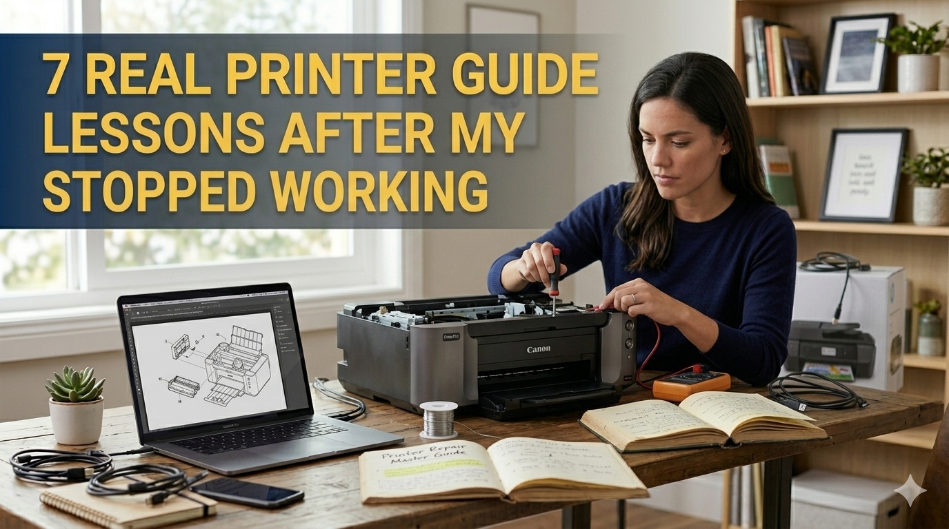 7 Real Printer Guide Lessons After My Printer Stopped Working