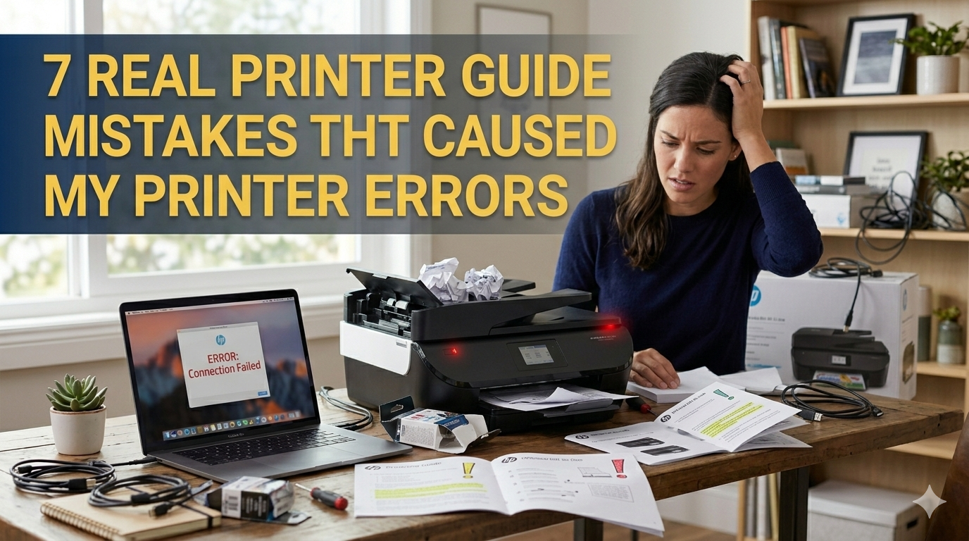 7 Real Printer Guide Mistakes That Caused My Printer Errors