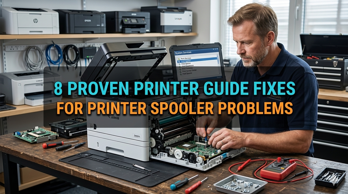 8 Proven Printer Guide Fixes for Printer Spooler Problems