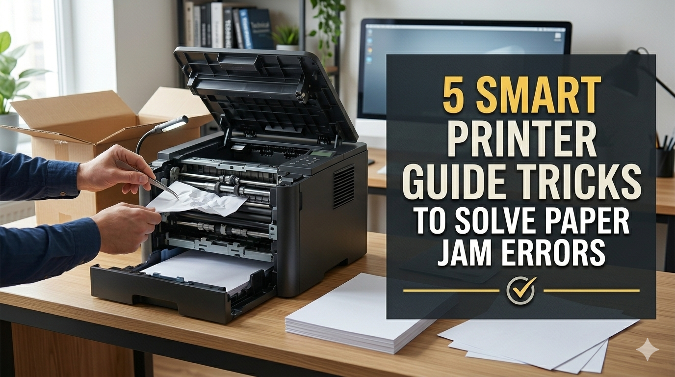 5 Smart Printer Guide Tricks to Solve Paper Jam Errors