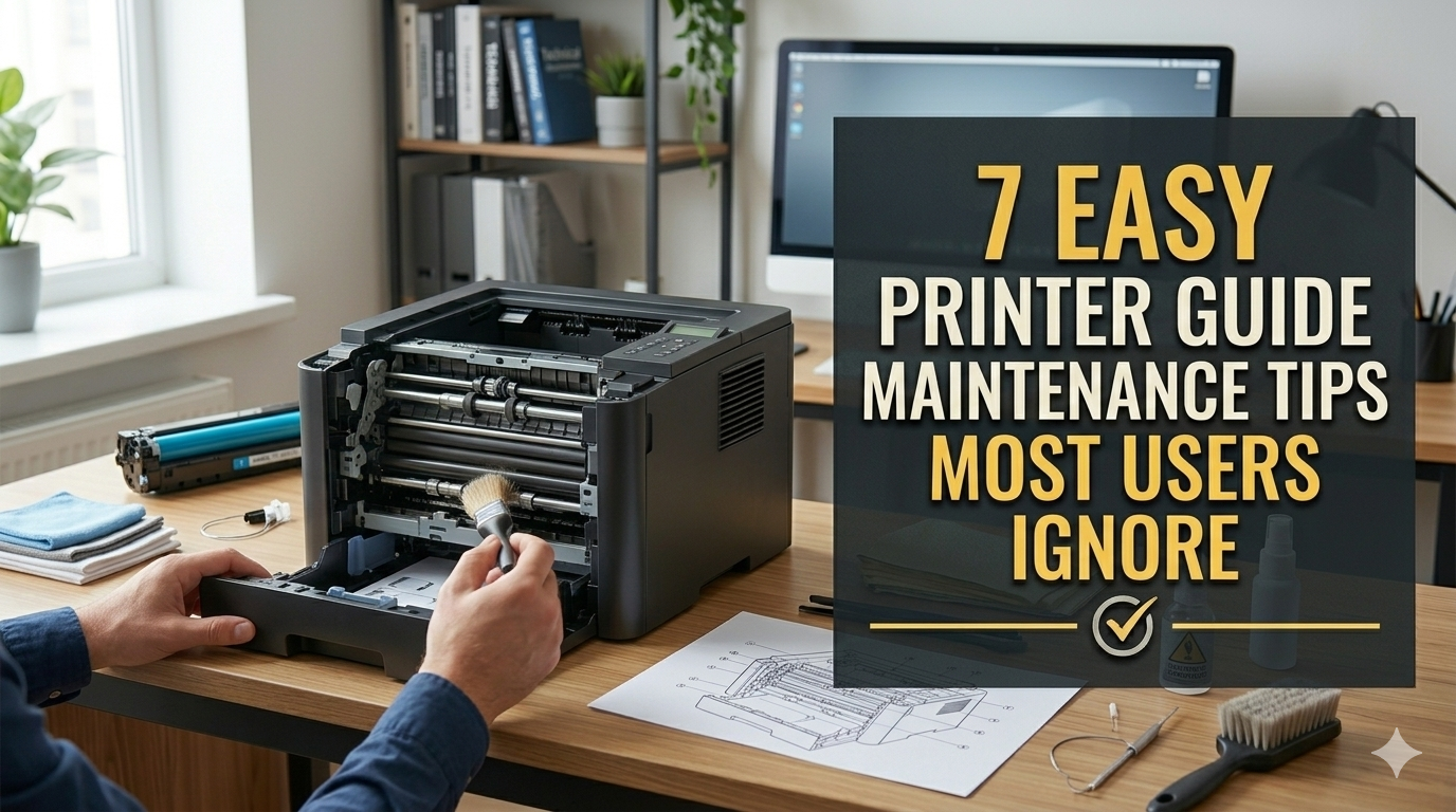 7 Easy Printer Guide Maintenance Tips Most Users Ignore