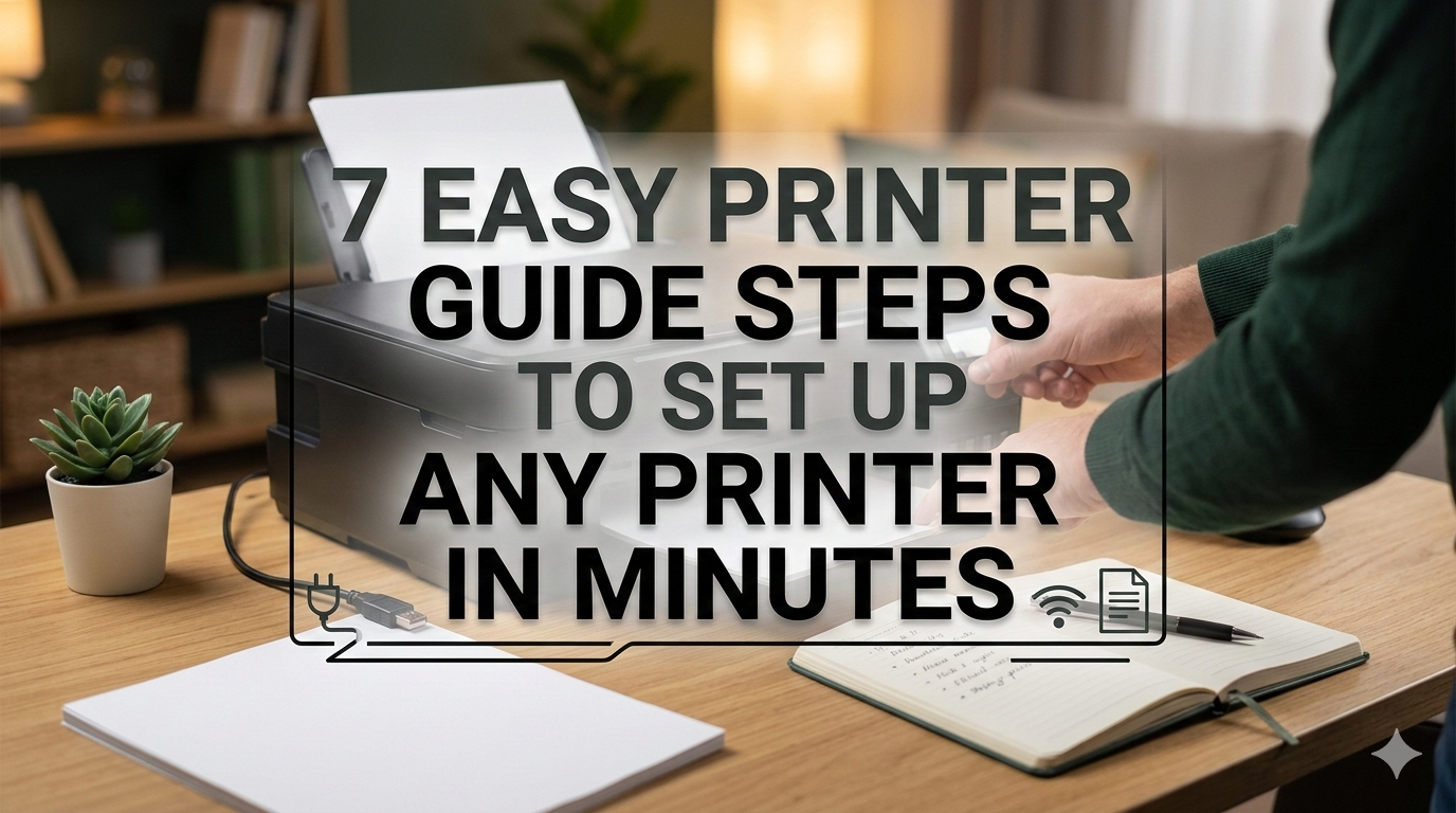 7 Easy Printer Guide Steps to Set Up Any Printer in Minutes