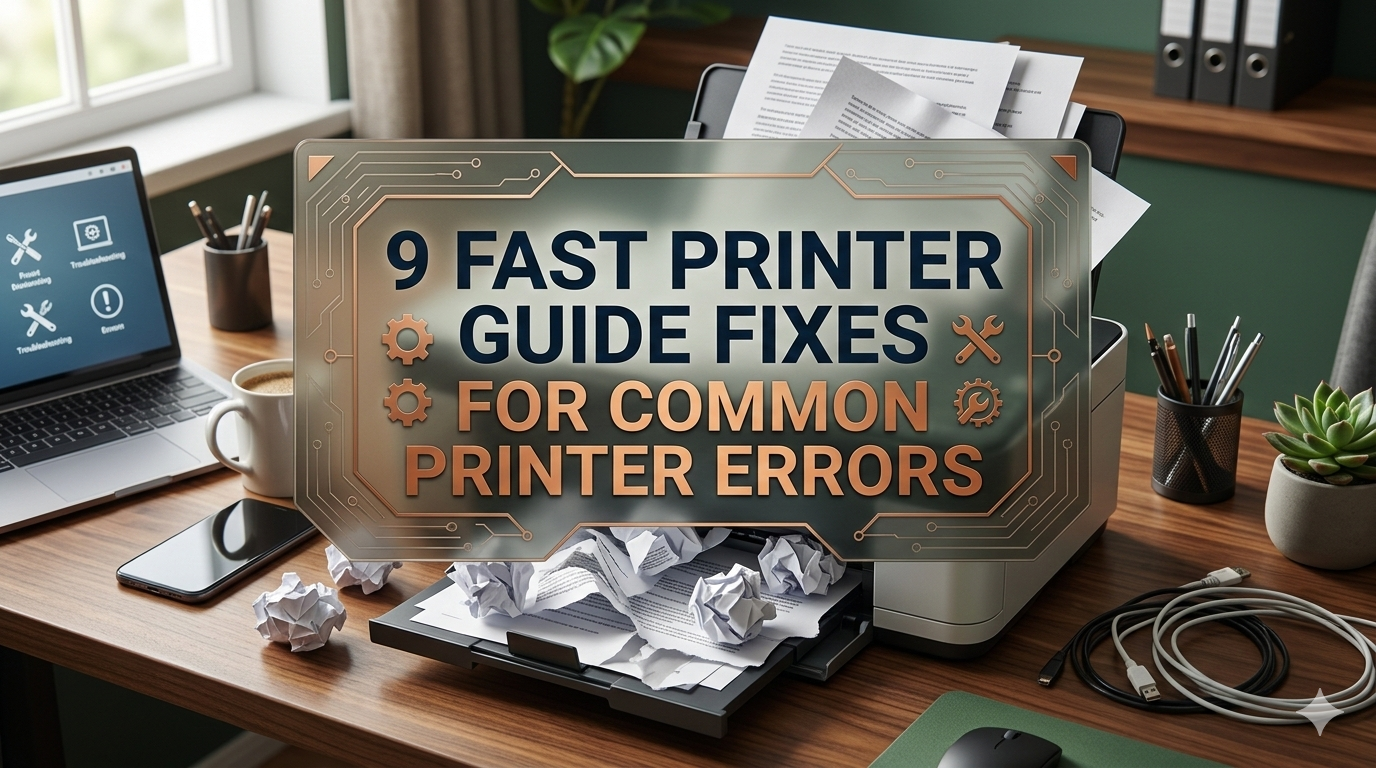9 Fast Printer Guide Fixes for Common Printer Errors