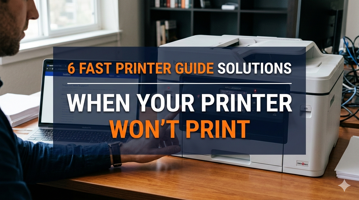 6 Fast Printer Guide Solutions When Your Printer Won’t Print