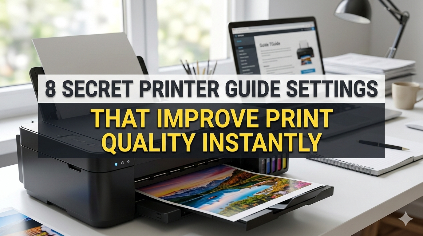 8 Secret Printer Guide Settings That Improve Print Quality Instantly