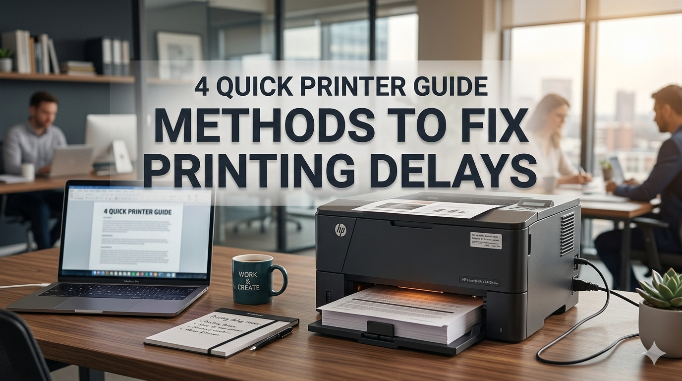 4 Quick Printer Guide Methods to Fix Printing Delays