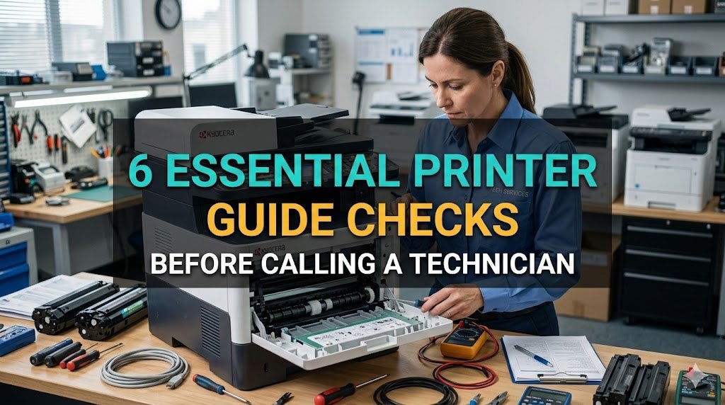 6 Essential Printer Guide Checks Before Calling a Technician