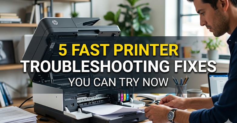5 Fast Printer Troubleshooting Fixes You Can Try Now