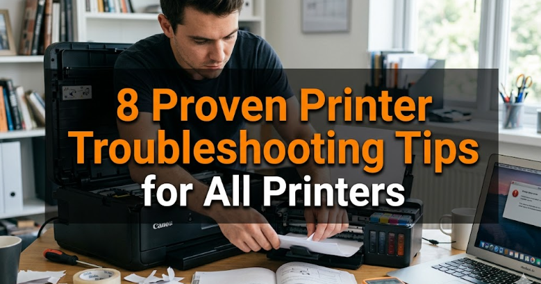 8 Proven Printer Troubleshooting Tips for All Printers