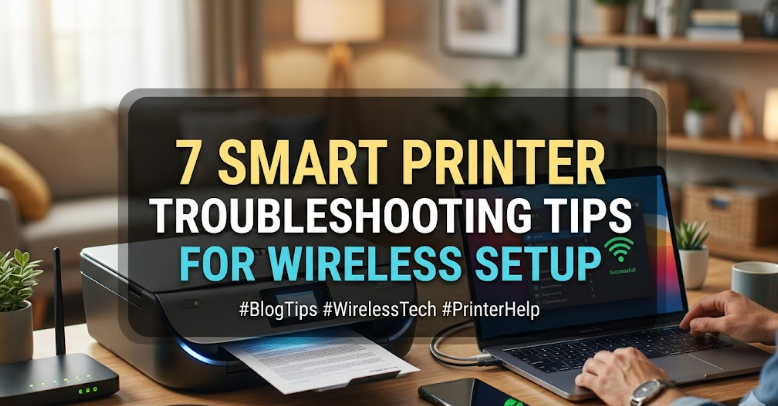 7 Smart Printer Troubleshooting Tips for Wireless Setup