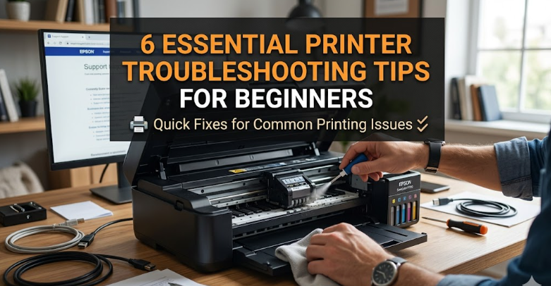 6 Essential Printer Troubleshooting Tips for Beginners