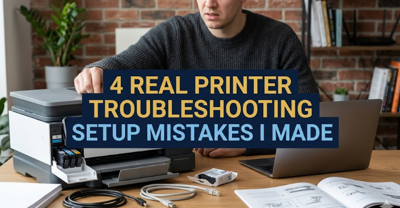 4 Real Printer Troubleshooting Setup Mistakes I Made