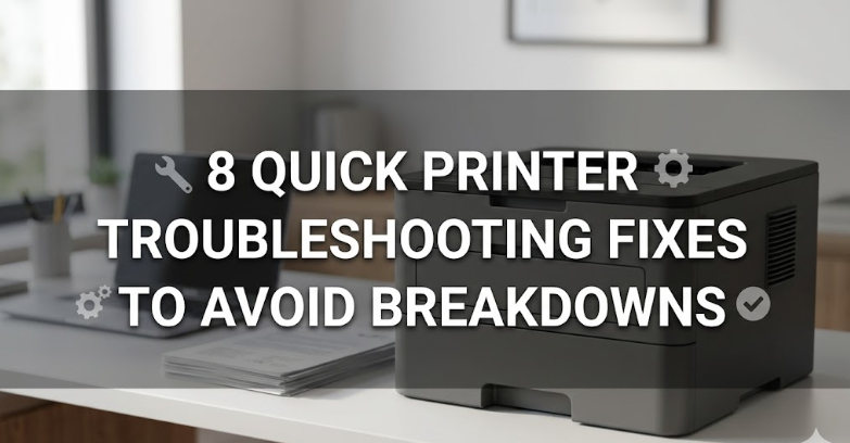 8 Quick Printer Troubleshooting Fixes to Avoid Breakdowns