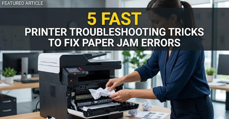 5 Fast Printer Troubleshooting Tricks to Fix Paper Jam Errors