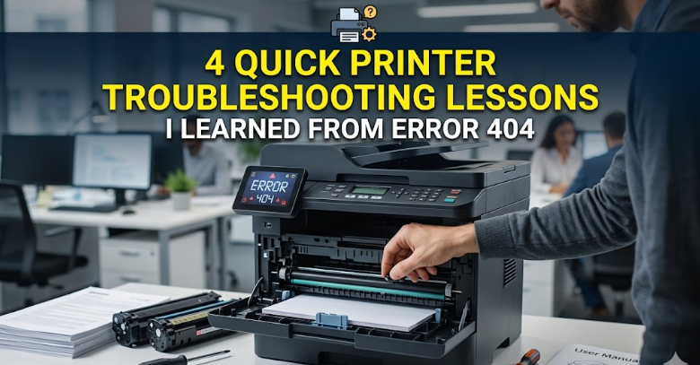 4 Quick Printer Troubleshooting Lessons I Learned from Error 404