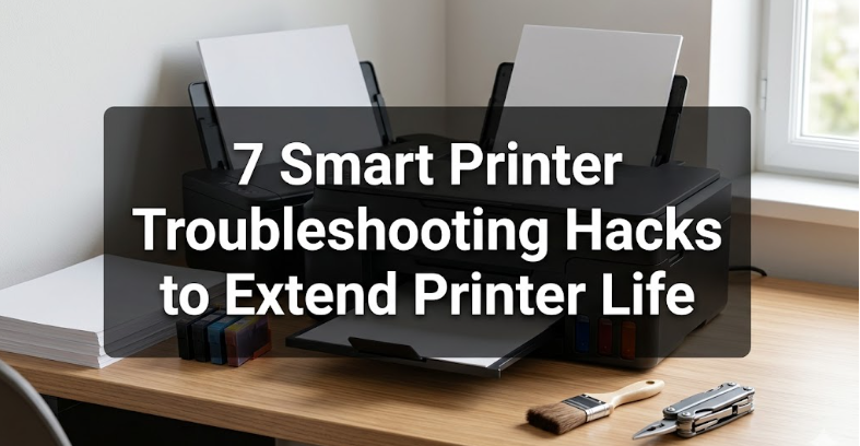 7 Smart Printer Troubleshooting Hacks to Extend Printer Life