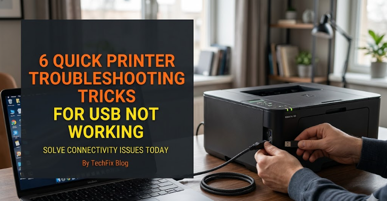 6 Quick Printer Troubleshooting Tricks for USB Not Working