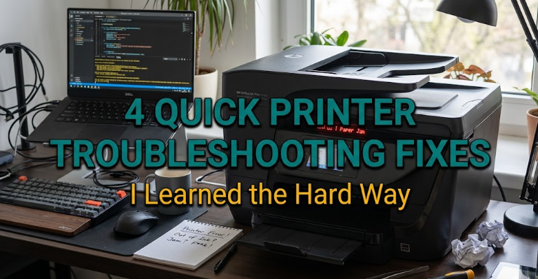 4 Quick Printer Troubleshooting Fixes I Learned the Hard Way